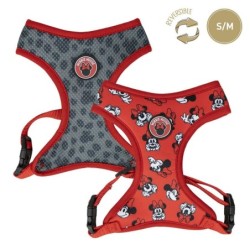 Dog Harness Minnie Mouse S/M Red