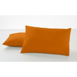 Pillowcase Alexandra House Living Ocre 50 x 80 cm (2 Units)