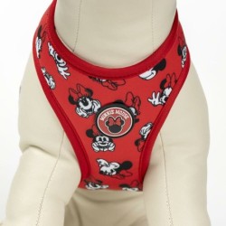 Dog Harness Minnie Mouse M/L Red