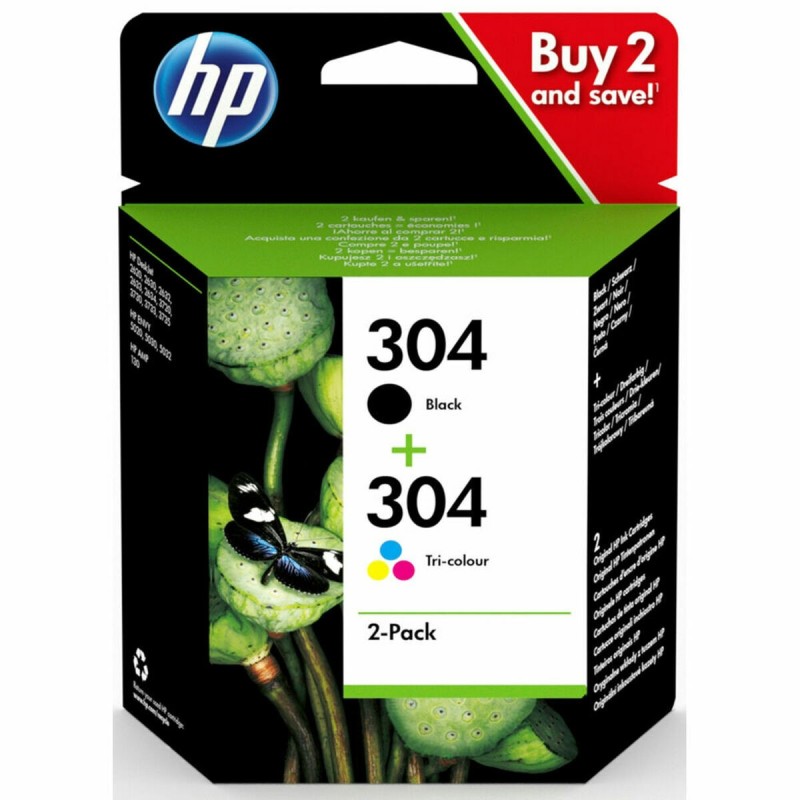 Original Ink Cartridge HP 3JB05AE Multicolour