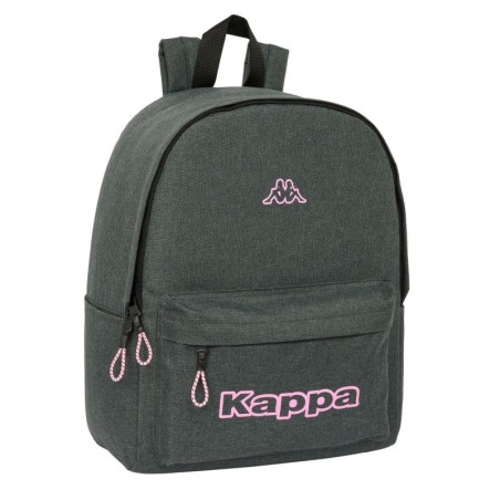 Laptop Backpack Kappa SIlver Pink Grey 31 x 40 x 16 cm