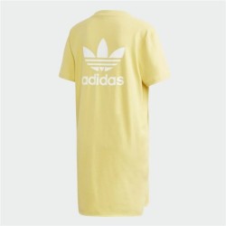 Dress Adidas Originals Trefoil Yellow