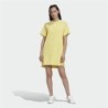 Dress Adidas Originals Trefoil Yellow