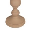 Candleholder 15 x 15 x 28 cm Beige Aluminium