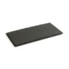 Slate Effect Ceramic Tray Quid Gastro Fun Black (32 x 17 cm) (12 Units)