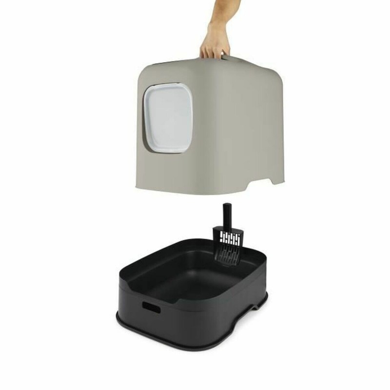 Cat Litter Box Rotho My Pet CAPUCCINO Plastic