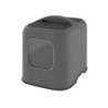 Cat Litter Box Rotho My Pet ANTRACITA Anthracite Plastic