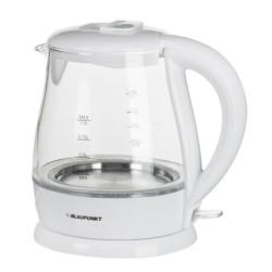 Kettle Blaupunkt EKG301  White Glass Aluminium 1630 W 1 L