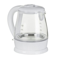 Kettle Blaupunkt EKG301  White Glass Aluminium 1630 W 1 L