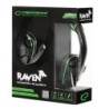 Headphones with Microphone Esperanza EGH310G Green Black