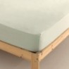 Fitted bottom sheet SG Hogar Mint 105 x 200 cm