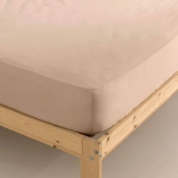 Fitted bottom sheet SG Hogar Pink 105 x 200 cm