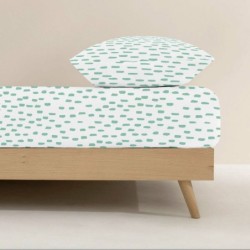 Fitted bottom sheet Kids&Cotton Urko Multicolour 90 x 200 cm