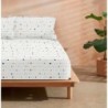 Fitted bottom sheet Decolores Sahara Multicolour 90 x 200 cm