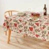 Stain-proof tablecloth Belum Christmas Flowers 155 x 155 cm