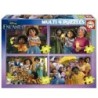 4-Puzzle Set Educa Disney