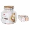 Jar Borgonovo Primizie Bamboo 1,7 L 12 x 12 x 17 cm (6 Units)