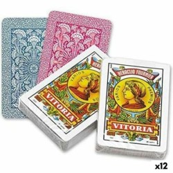 Pack of Spanish Playing Cards (40 Cards) Fournier 12 Units (61,5 x 95 mm)