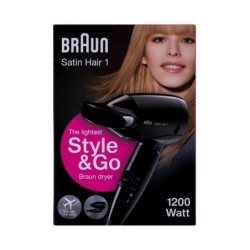 Hairdryer Braun BRHD130E Black 1200 W 1 Piece (1 Unit)