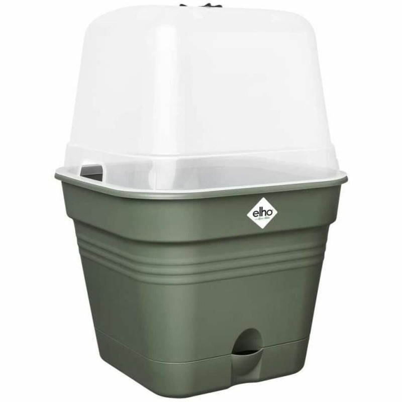 Plant pot Elho   With lid Green Plastic Ø 20 cm