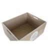 Decorative box DKD Home Decor Natural MDF Wood Spirals Mediterranean 50 x 40 x 22,5 cm