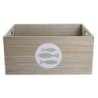 Decorative box DKD Home Decor Natural MDF Wood Spirals Mediterranean 50 x 40 x 22,5 cm