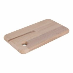 Cutting board Quttin Quttin Brown Wood 27 x 15 cm (12 Units)