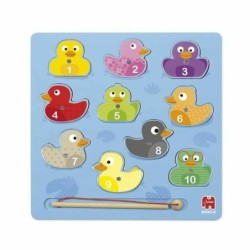 Puzzle Goula Magnetic Puzzle Ducks 59453 Magnetic Duck