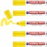 Permanent marker Edding 800  Yellow 5 Units