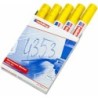 Permanent marker Edding 800  Yellow 5 Units