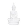 Decorative Figure White Buddha 19,2 x 12 x 32,5 cm