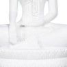 Decorative Figure White Buddha 19,2 x 12 x 32,5 cm