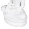 Decorative Figure White Buddha 19,2 x 12 x 32,5 cm