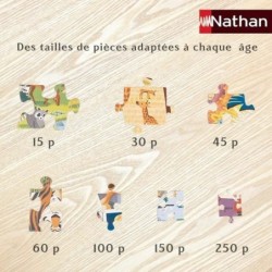 Puzzle Nathan Dans l'espace (Cherche et trouve) 150 Pieces