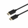 DisplayPort Cable PcCom PCCES-CAB-DP11-2M Black Full HD 2 m