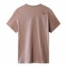 Men’s Short Sleeve T-Shirt The North Face Premium Brown Unisex