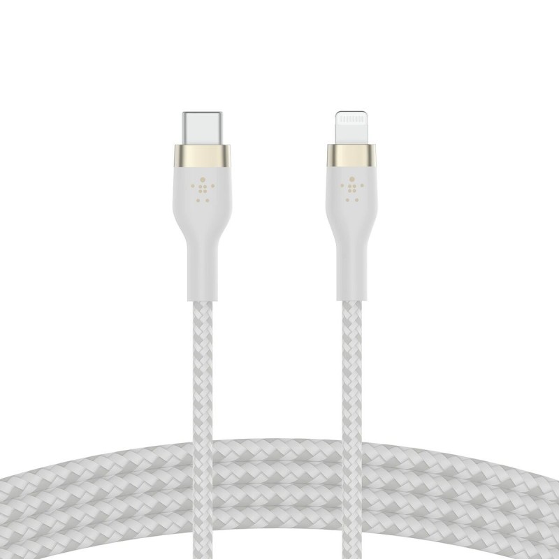 USB-C to Lightning Cable Belkin CAA011BT2MWH 2 m White