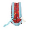 Double Carry-all The Paw Patrol Funday Red Light Blue (21 x 8 x 6 cm)