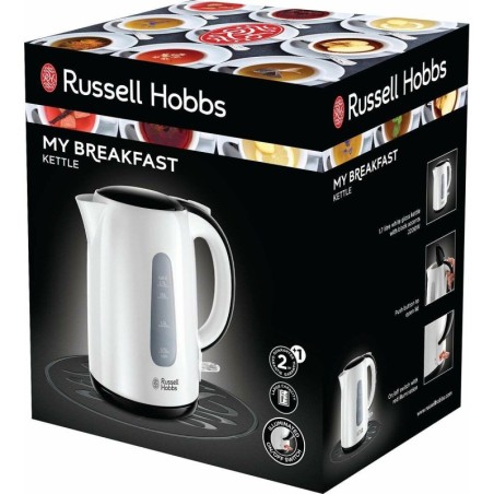 Kettle Russell Hobbs 25070-70 White Black Plastic 2200 W 1,7 L