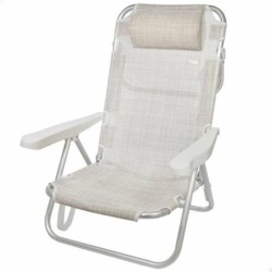 Folding Chair Colorbaby White 48 x 46 x 84 cm Beach