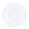 Deep Plate Quid Basic White Ceramic Ø 21,5 cm (12 Units)