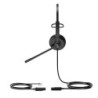 Headphones with Microphone Yealink YHS34-MONO Black