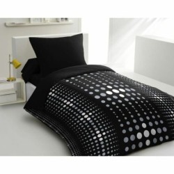 Nordic cover HOME LINGE PASSION Steevy  Black 140 x 200 cm