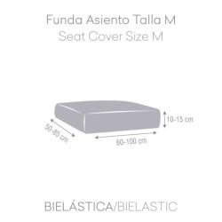 Sofa Cover Eysa JAZ Pink 85 x 15 x 100 cm