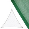 Shade Sails Awning 3,5 x 3,5 m Green Polyethylene 350 x 350 x 0,5 cm