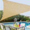 Shade Sails Awning 3,5 x 3,5 m Green Polyethylene 350 x 350 x 0,5 cm