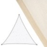 Shade Sails Awning 3,5 x 3,5 m Beige Polyethylene 350 x 350 x 0,5 cm