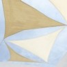 Shade Sails Awning 3,5 x 3,5 m Beige Polyethylene 350 x 350 x 0,5 cm