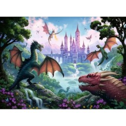 Puzzle Ravensburger 13356 The Dragon's Wrath XXL 300 Pieces