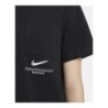 Women’s Short Sleeve T-Shirt Nike Sportswear Swoosh Black